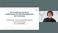 KI-Verordnung und deren Implikationen für den Geltungsbereich der Forschung