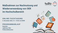 Maßnahmen zur Nachnutzung und Wiederverwendung von OER