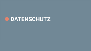 Datenschutz
